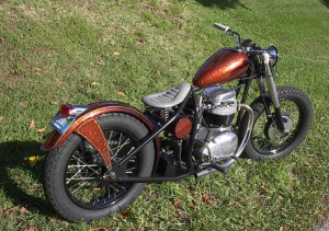 1965 BSA Lightning A65L Bobber Motorcycle