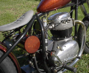 1965 BSA Lightning A65L Bobber Motorcycle