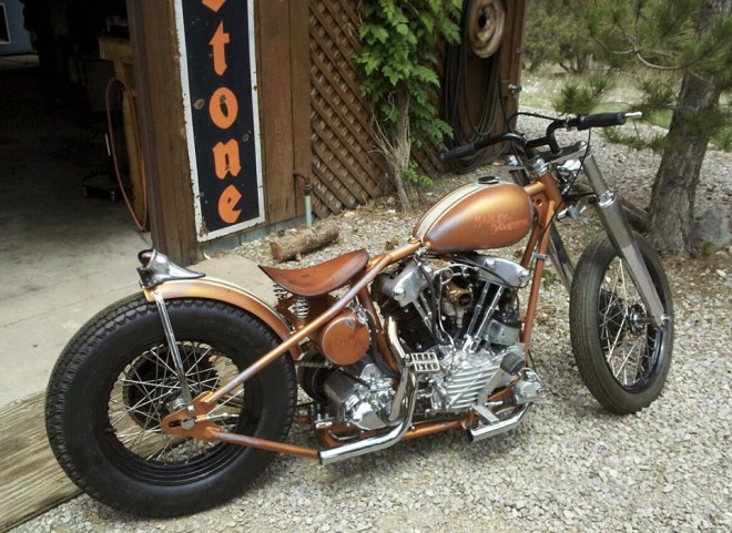 Harley-Davidson Kick Start Bobber Motorcycle