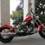 1340 cc EVO V-Twin Bobber Motorcycle Right Side View