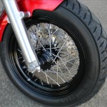 1340 cc EVO V-Twin Bobber Motorcycle - Front Tire