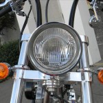 1340 cc EVO V-Twin Bobber Motorcycle - Front Head Light