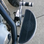 1340 cc EVO V-Twin Bobber Motorcycle - Right Side Floor Board