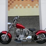 1340 cc EVO V-Twin Bobber Motorcycle Drive Side