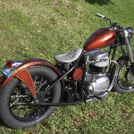 1965 BSA Lightning A65L Bobber Motorcycle