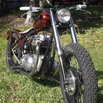 1965 BSA Lightning A65L Bobber Motorcycle