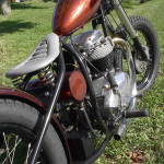 1965 BSA Lightning A65L Bobber Motorcycle