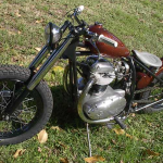 1965 BSA Lightning A65L Bobber Motorcycle