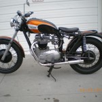 1970 Triumph Bonneville Traditional Bobber Motorcycle