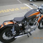 1970 Triumph Bonneville Traditional Bobber Motorcycle