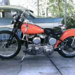 1946 Harley-Davidson WL Bobber Motorcycle