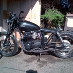 1982 Honda CB650 Bobber Motorcycle