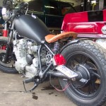 Yamaha Black Knuckle Bobber Motorcycle