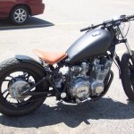 Yamaha Black Knuckle Bobber Motorcycle