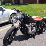 Yamaha Black Knuckle Bobber Motorcycle