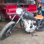 Yamaha Black Knuckle Bobber Motorcycle