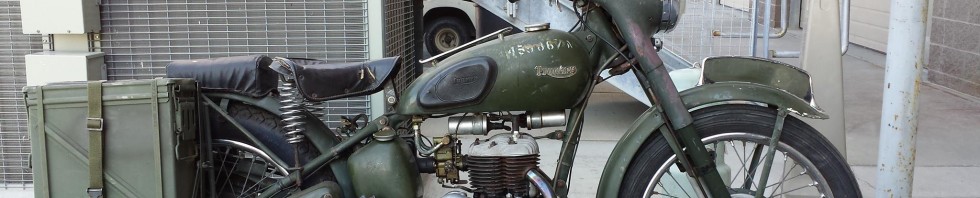 1965 Triumph TRW 500cc Flathead Military Only Motorcycle