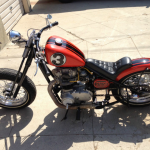 1977 Yamaha XS650 Motorcycle Hardtail Bobber