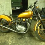 Yamaha 1974 XS 650 Bobber Motorcycle